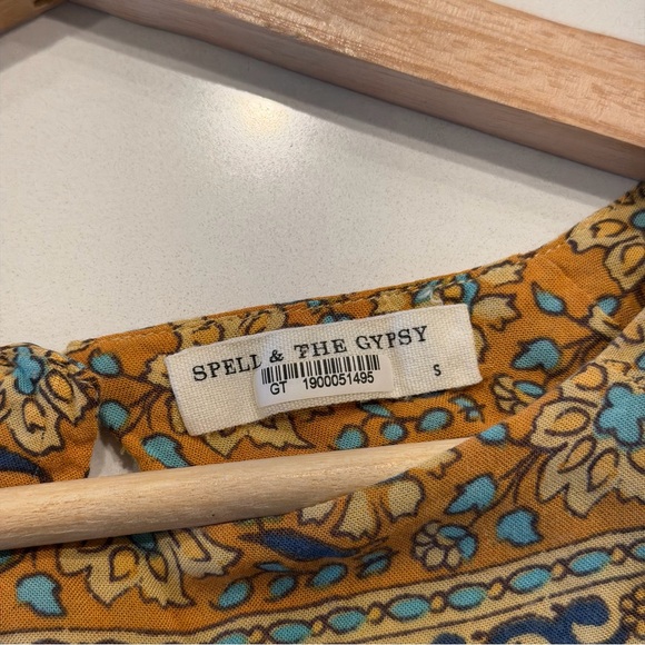 Spell‎ & the Gypsy Delirium Boho Blouse Size Small - Picture 5 of 10